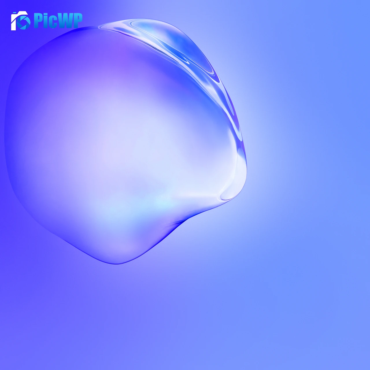 Samsung Galaxy S11 Blue gradient 4K Fold Wallpaper