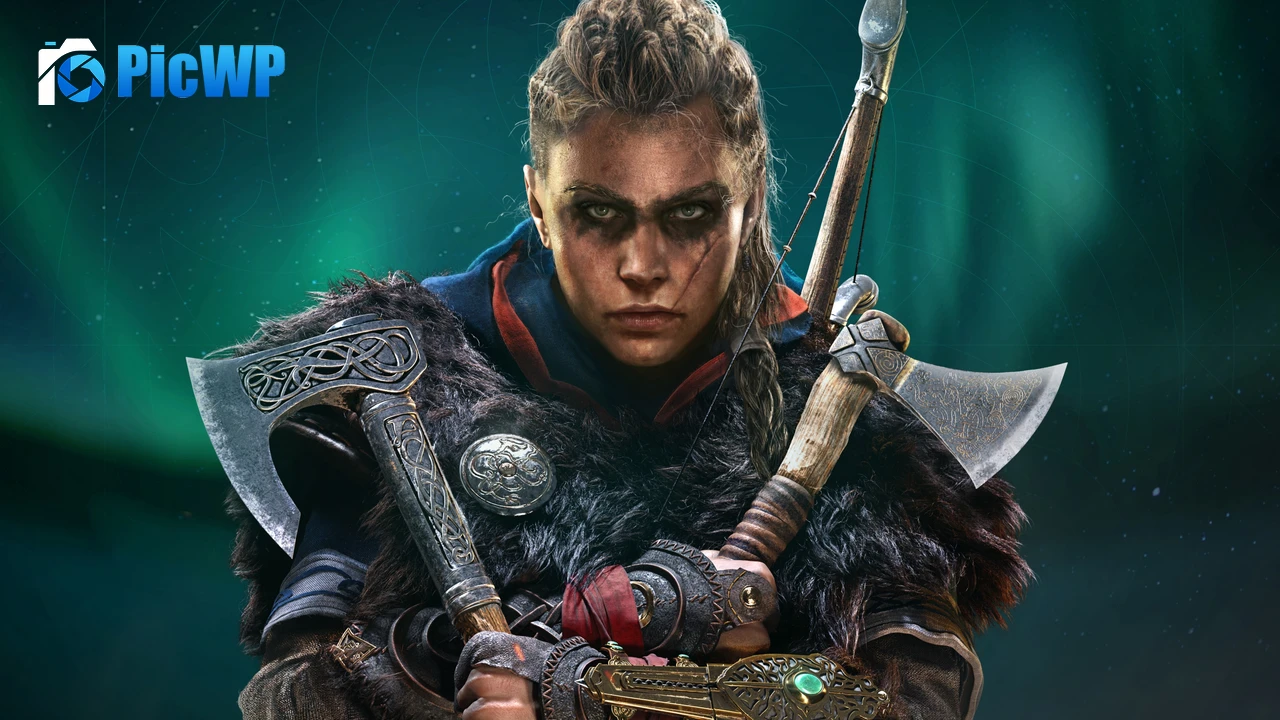 Female Eivor PlayStation 4 4K PC Wallpaper