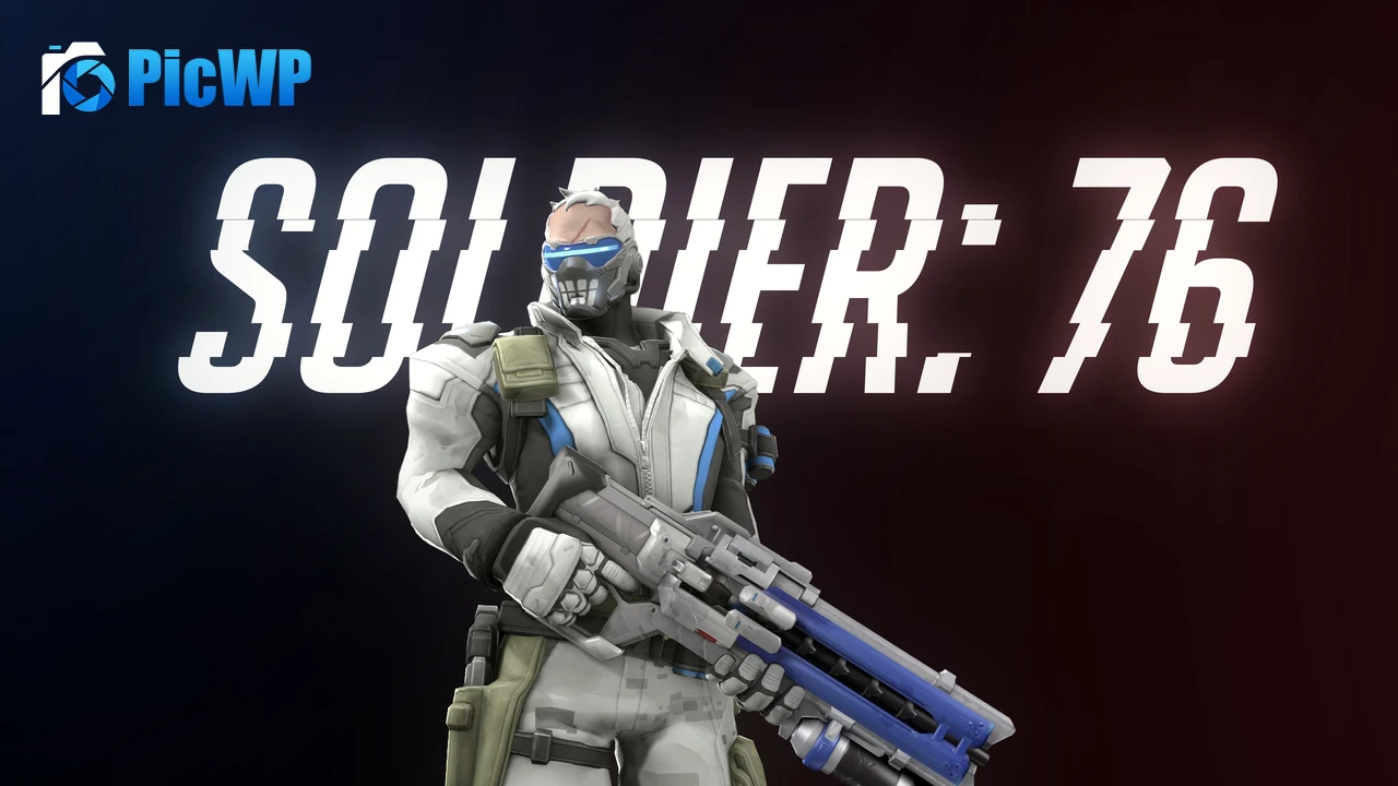 Soldier 76 Overwatch 4K PC Wallpaper