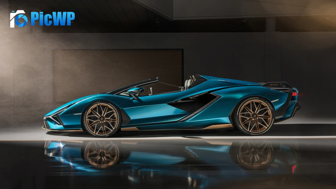 Lamborghini Sián Roadster Supercars 4K PC Wallpaper