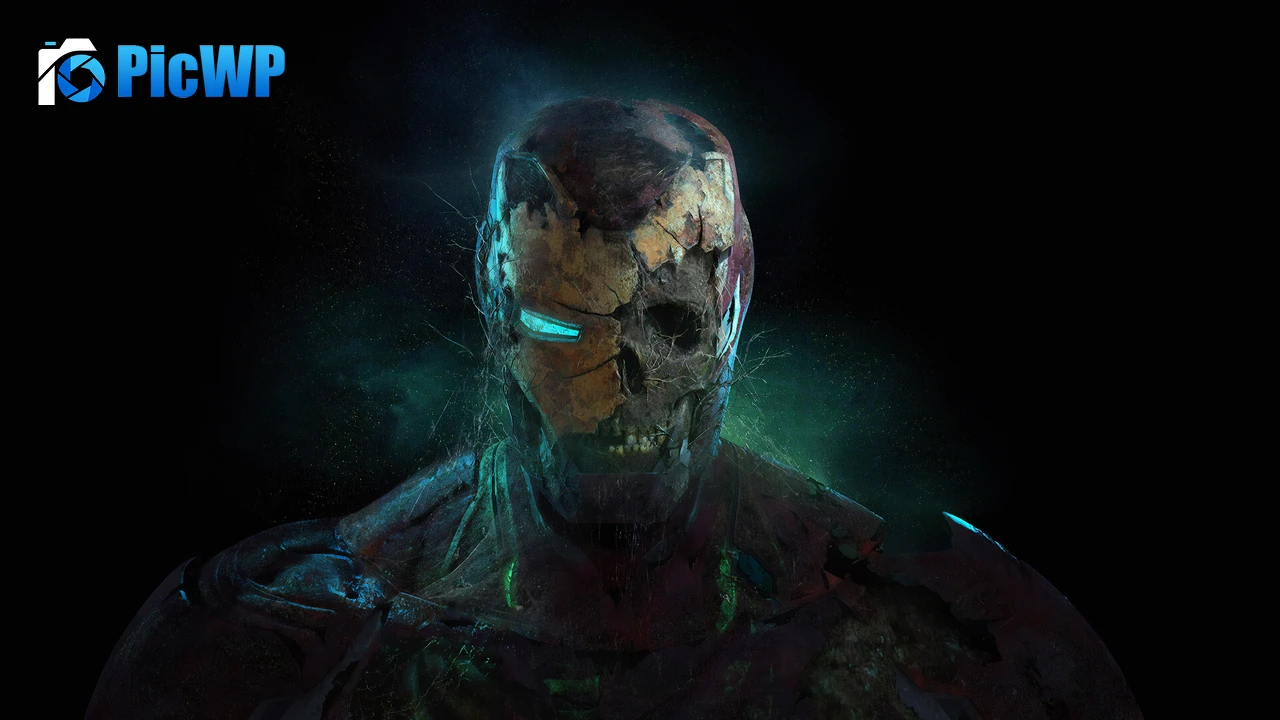 Iron Man Zombie 4K PC Wallpaper