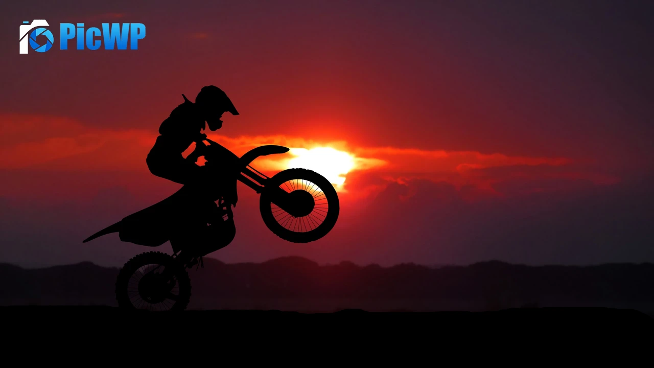 Motocross Motorcycle Motorcycle stunt 4K PC Wallpaper