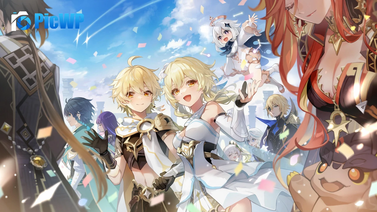 Aether Lumine 4K PC Wallpaper