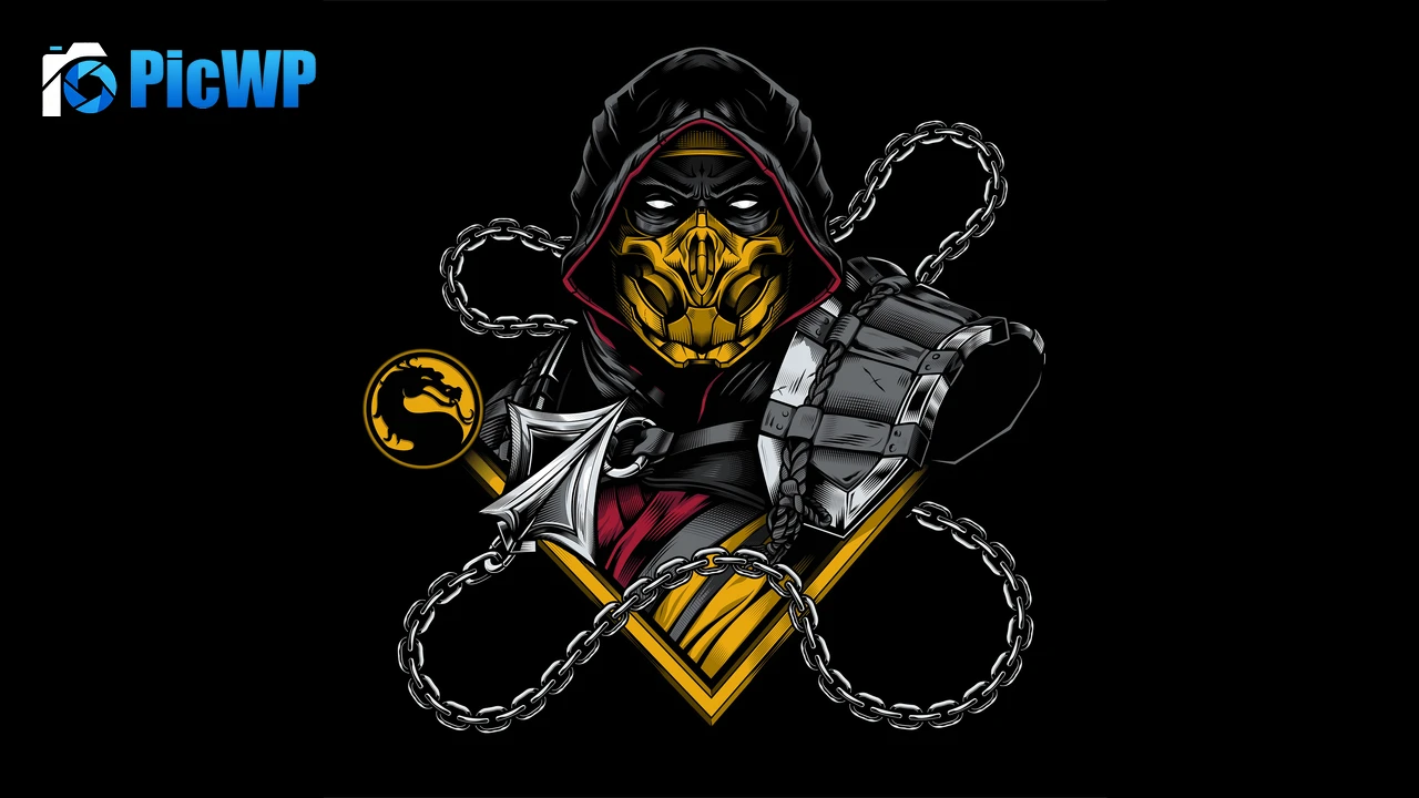 Scorpion Artwork 4K PC Wallpaper