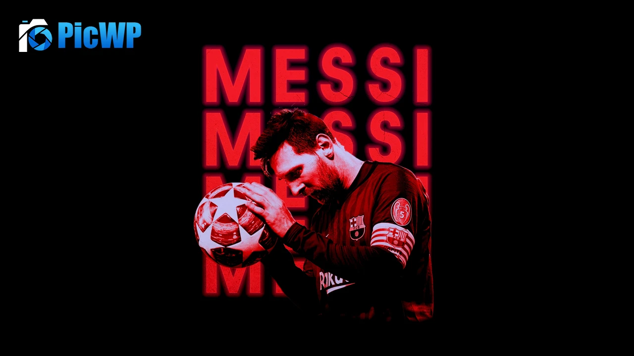 Lionel Messi AMOLED 4K PC Wallpaper