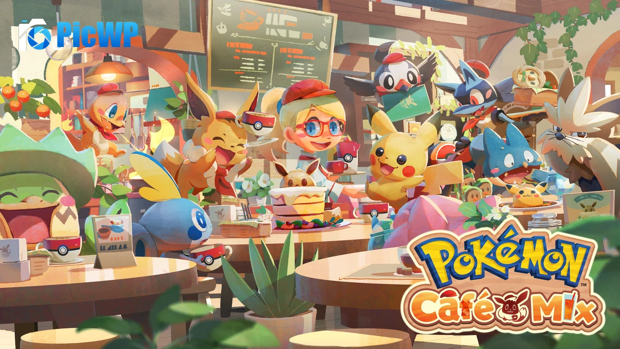 Pokémon Café Mix 2020 Games 4K PC Wallpaper