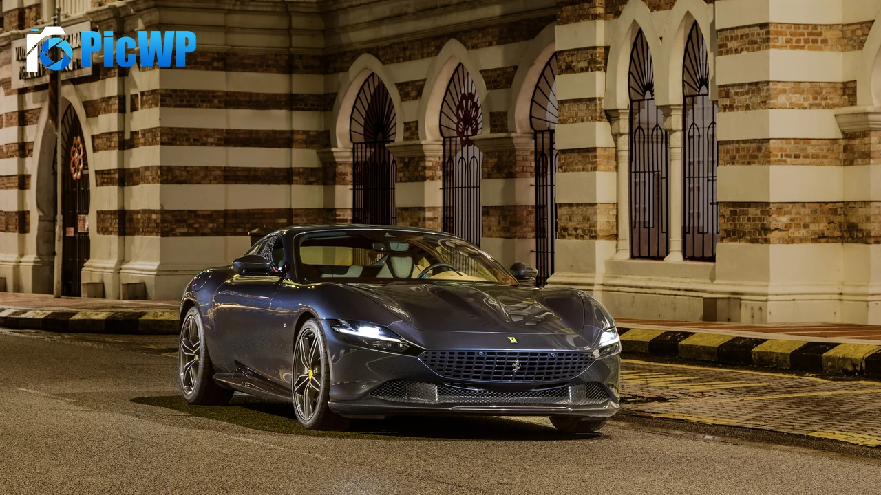Ferrari Roma 2020 4K PC Wallpaper