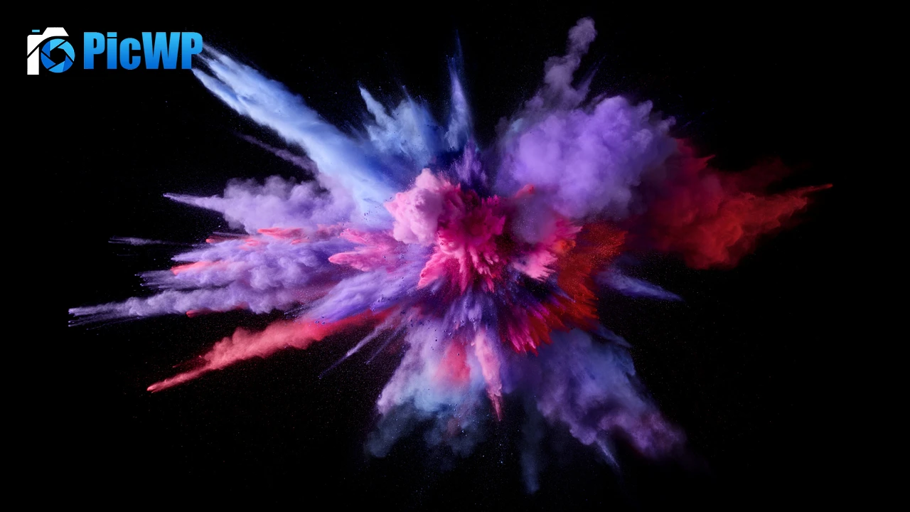Color burst Splash 4K PC Wallpaper