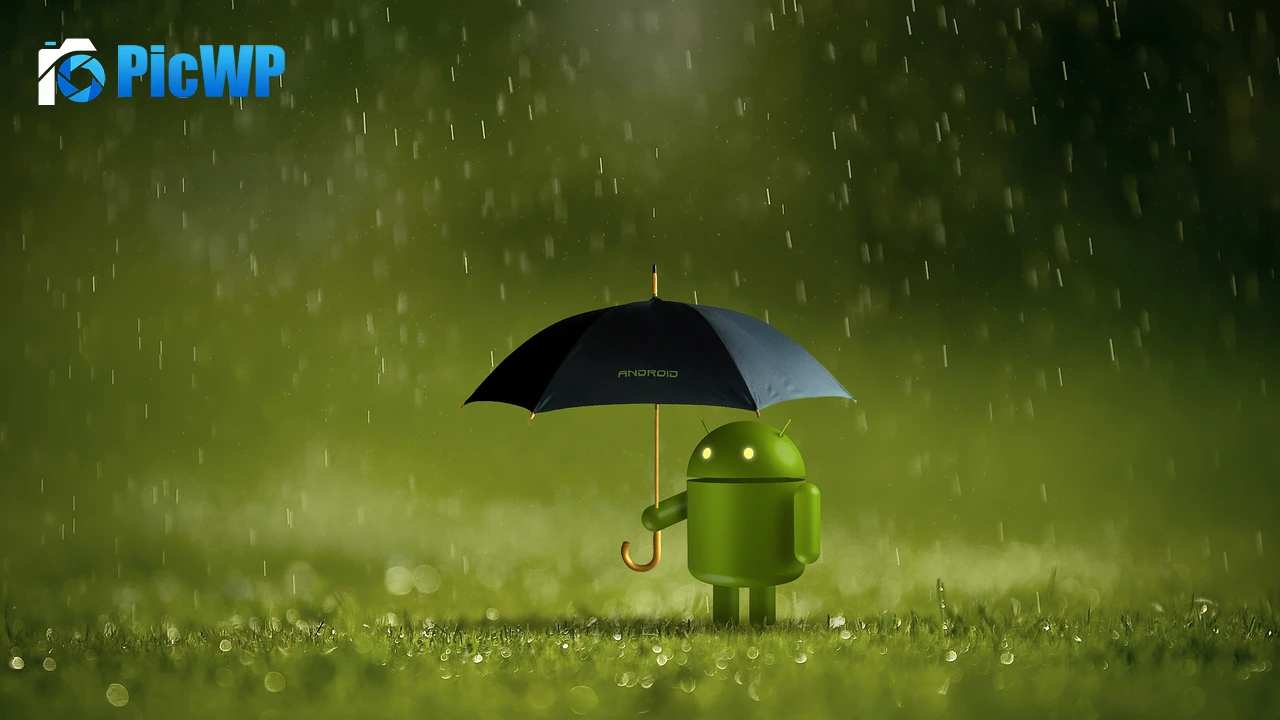 Android logo Android robot 4K PC Wallpaper