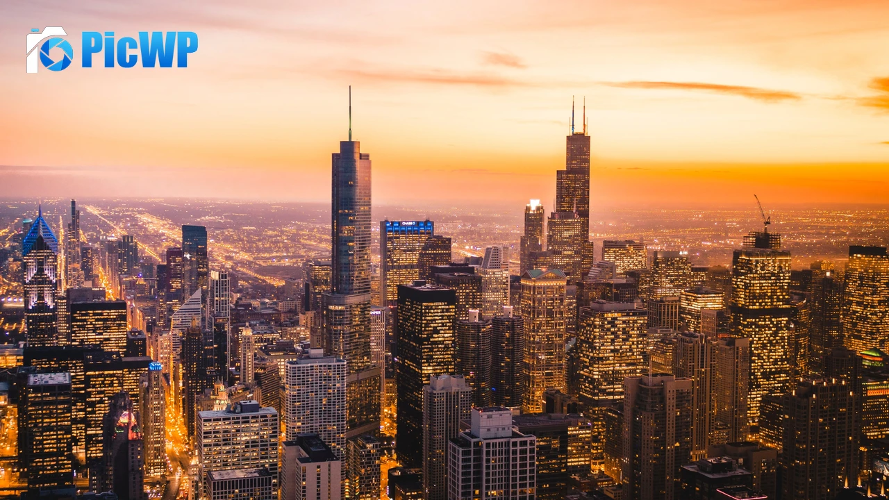 Chicago Cityscape 4K PC Wallpaper