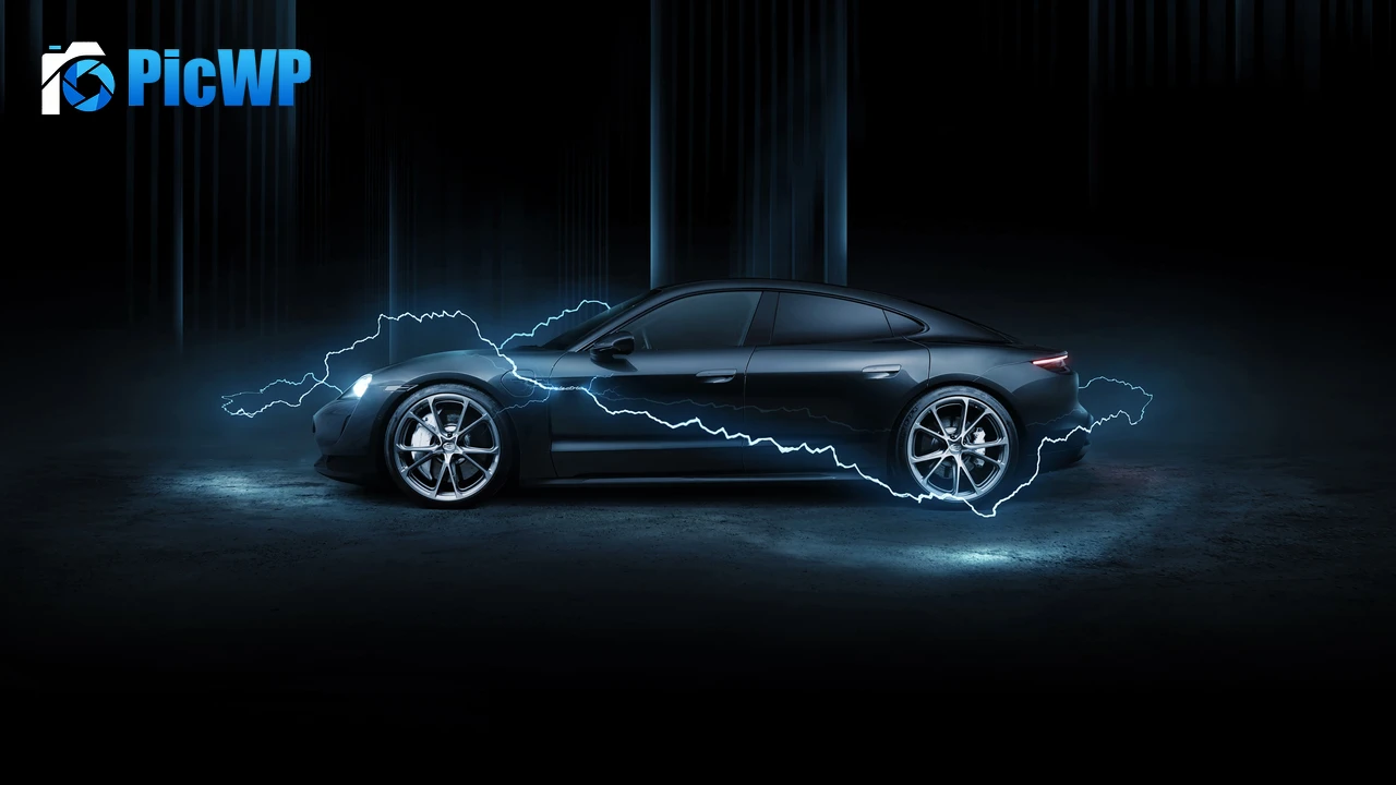 Porsche Taycan Turbo AMOLED 4K PC Wallpaper