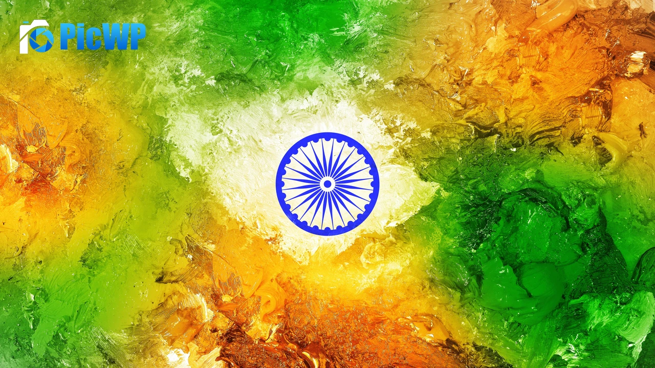 Indian Flag 4K PC Wallpaper