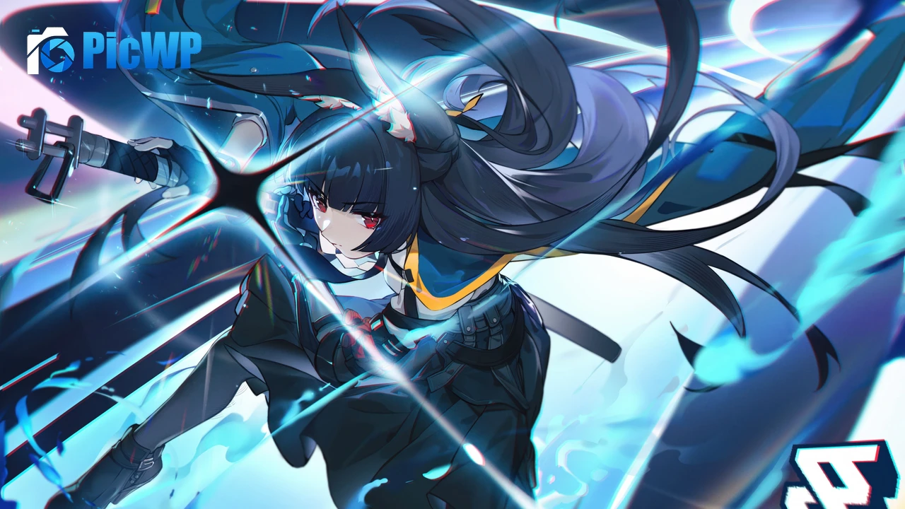 Hoshimi Miyabi Character poster 4K PC Wallpaper
