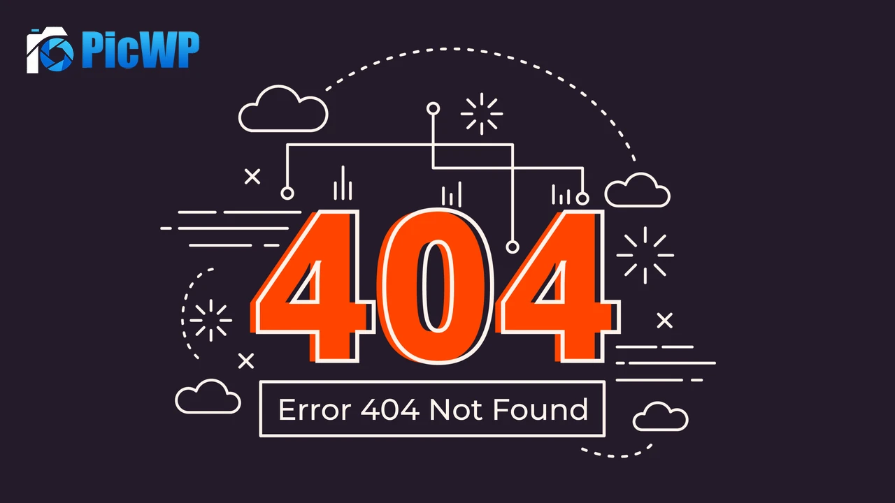 404 Error Dark background 4K PC Wallpaper