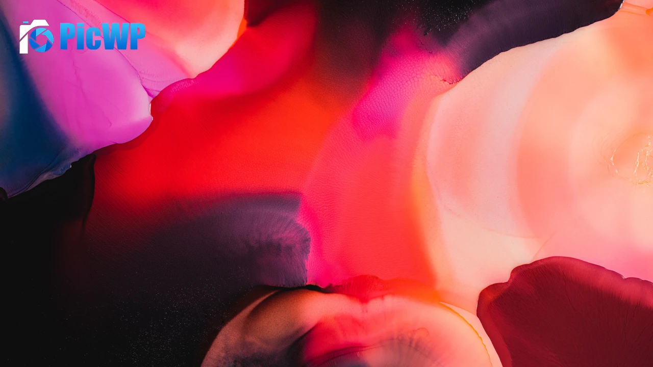 Liquid art Colorful 4K PC Wallpaper