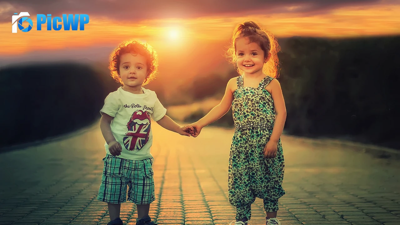 Cute children Cute boy 4K PC Wallpaper