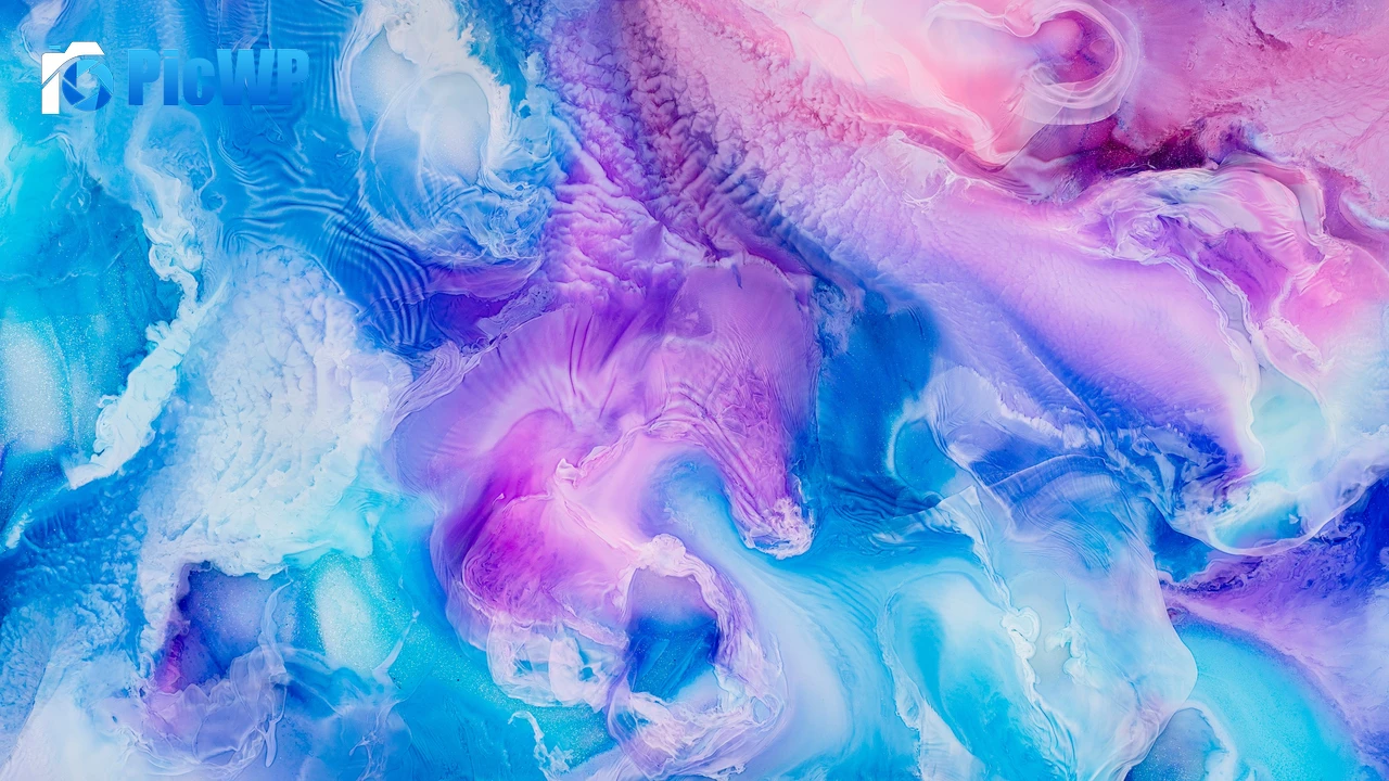 Aesthetic Liquid art 4K PC Wallpaper