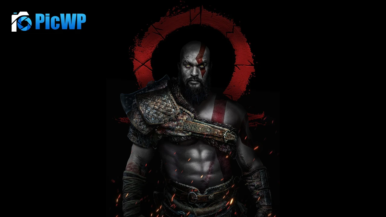 Kratos Jason Momoa 4K PC Wallpaper