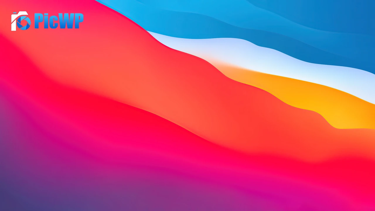 macOS Big Sur Gradient background 4K PC Wallpaper