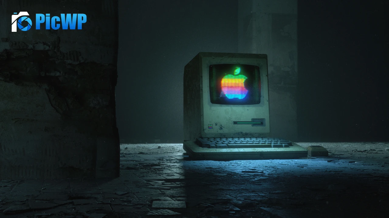 Apple computer Apple logo 4K PC Wallpaper