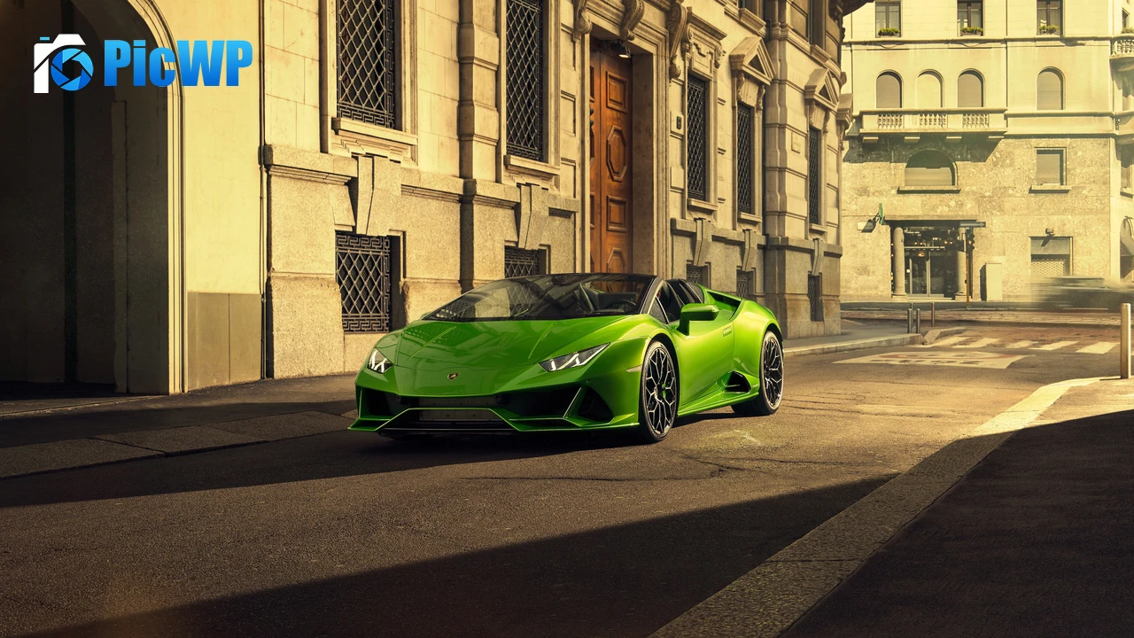 Lamborghini Huracan EVO Spyder 2020 4K PC Wallpaper