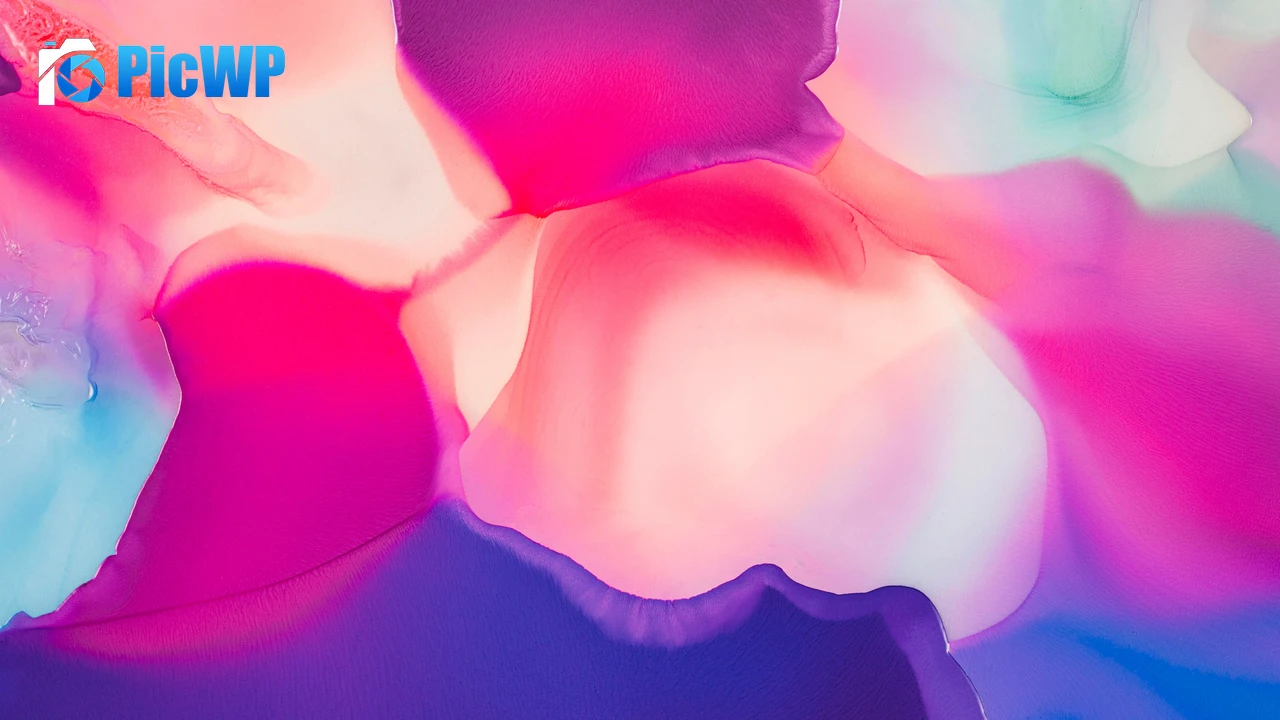 Colorful Liquid art 4K PC Wallpaper