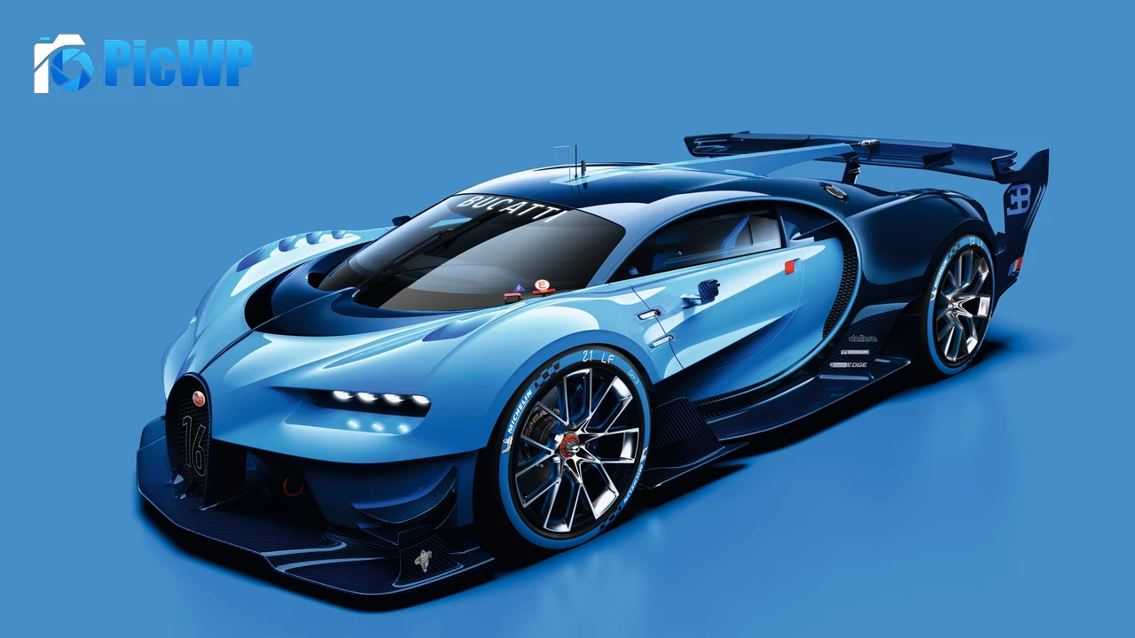 Bugatti Vision Gran Turismo Concept cars 4K PC Wallpaper