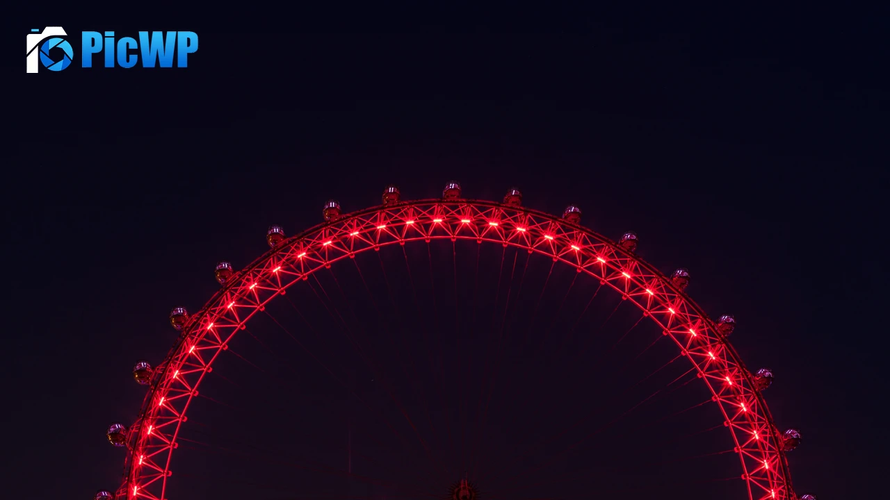 London Eye Minimalist 4K PC Wallpaper