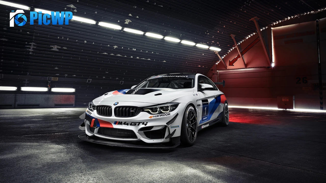 BMW M4 GT4 Racing cars 4K PC Wallpaper