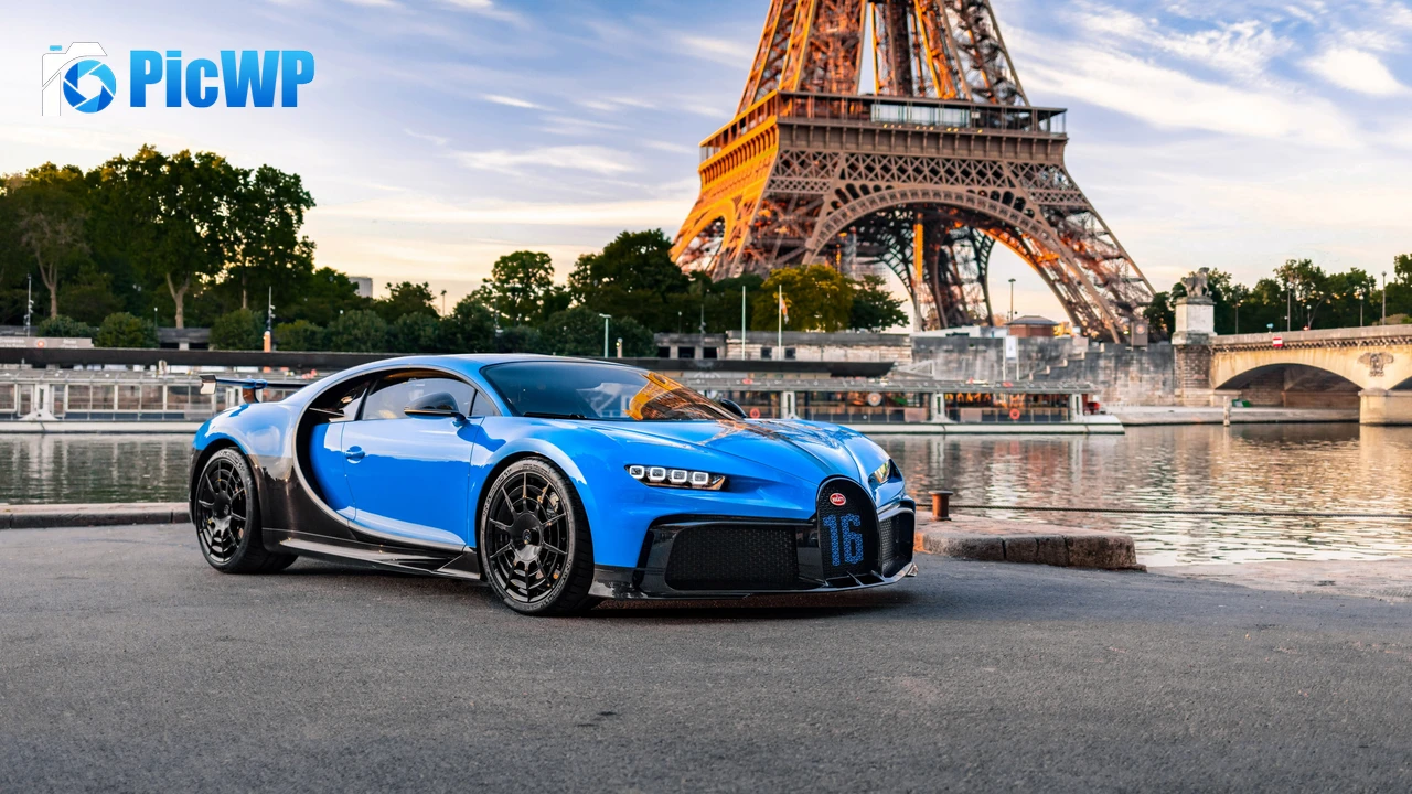 Bugatti Chiron Pur Sport Paris 4K PC Wallpaper