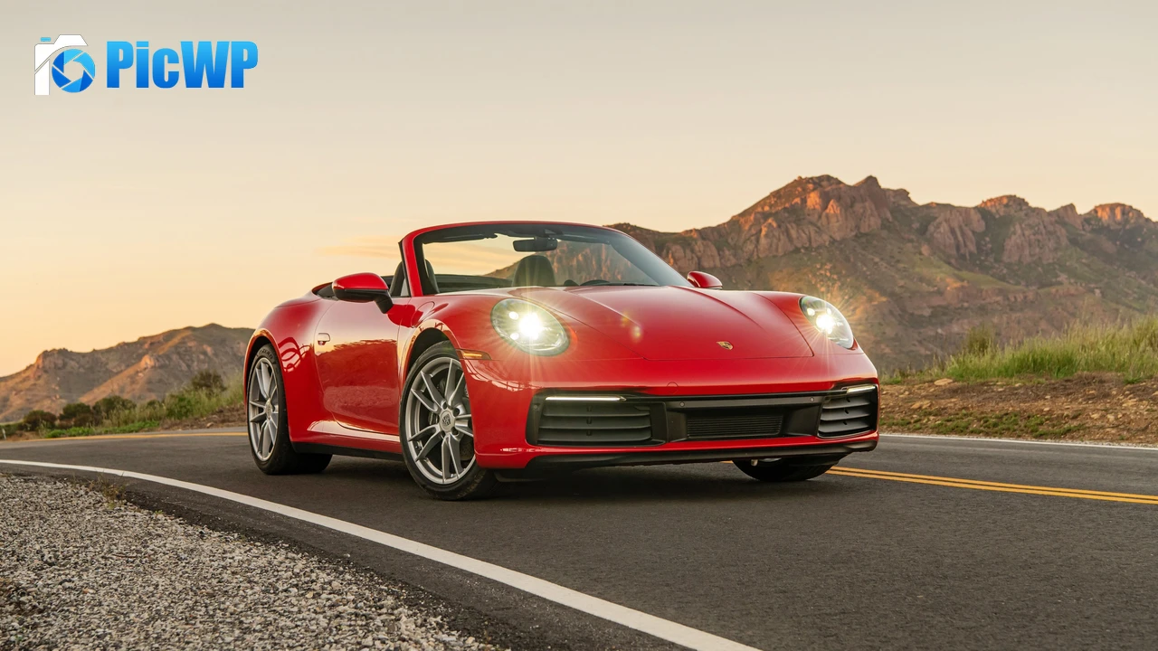 Porsche 911 Carrera Cabriolet 2020 4K PC Wallpaper