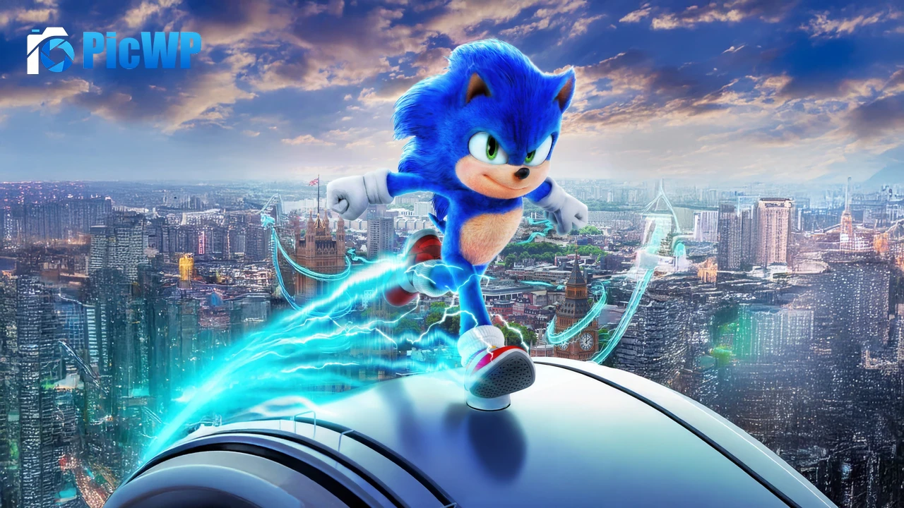 Sonic the Hedgehog 3 Movie poster 4K PC Wallpaper