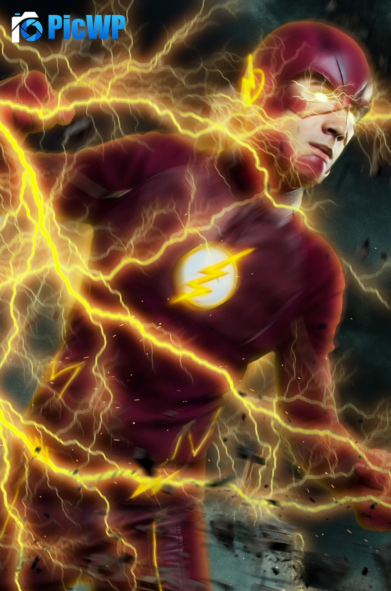 The Flash Cosplay 5K Mobile Wallpaper