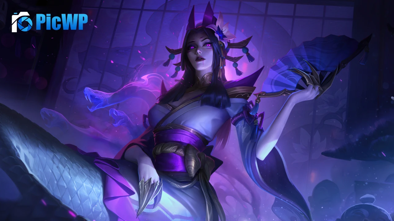 Spirit Blossom Cassiopeia League of Legends 4K PC Wallpaper