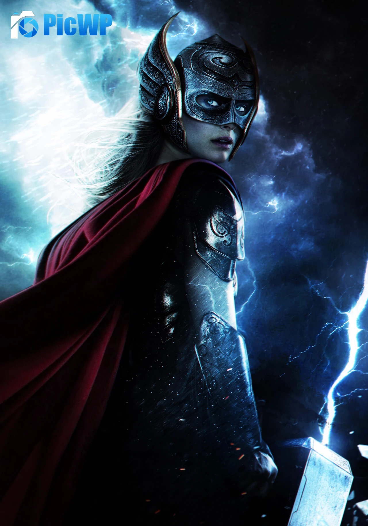 Jane Foster Thor: Love and Thunder 5K Mobile Wallpaper