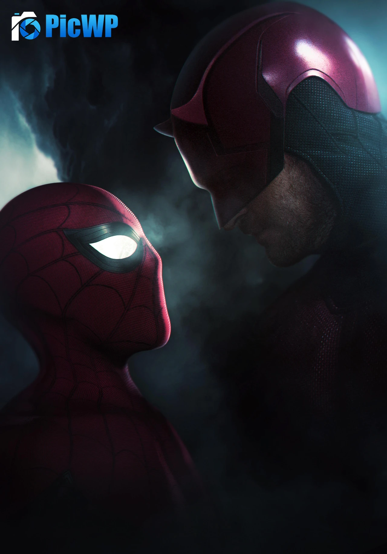 Spider-Man Daredevil 5K Mobile Wallpaper