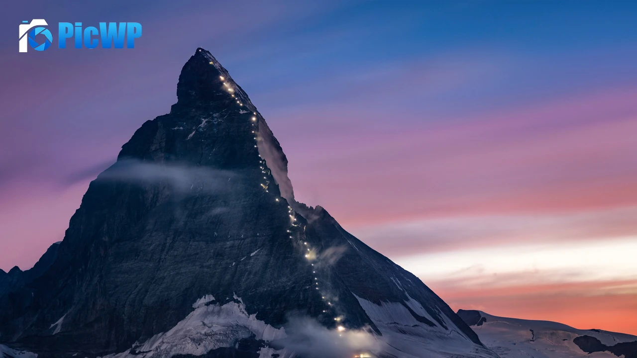 Matterhorn Mountain 4K PC Wallpaper