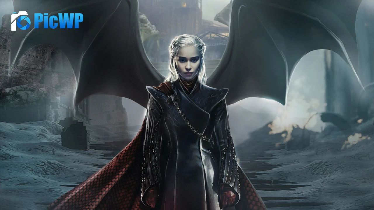 Daenerys Targaryen Emilia Clarke 4K PC Wallpaper