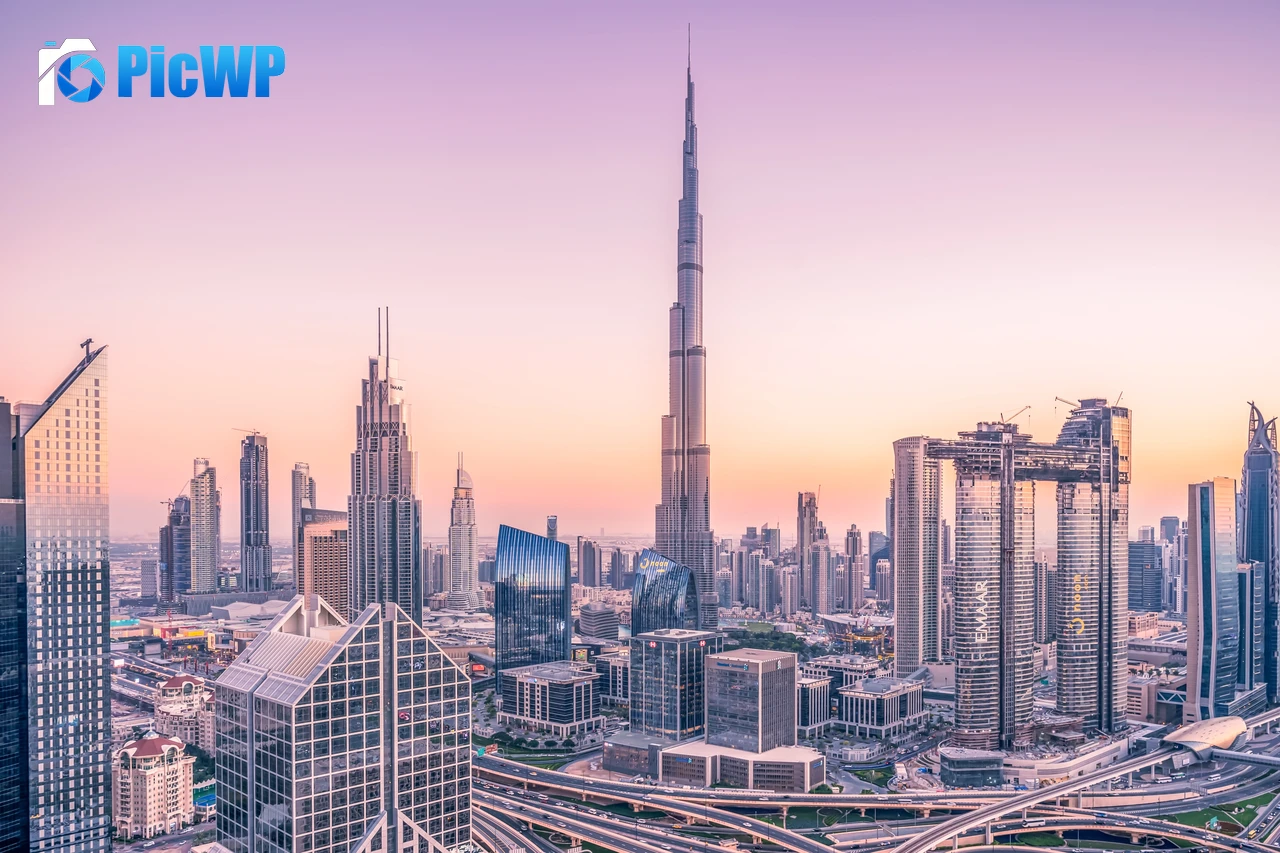 Burj Khalifa Skyline 4K PC Wallpaper