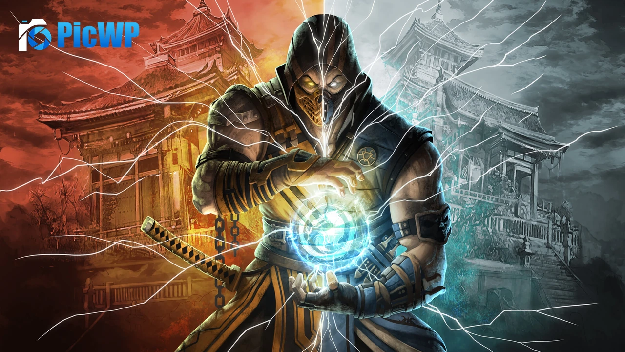 Mortal Kombat 11 Scorpion 4K PC Wallpaper