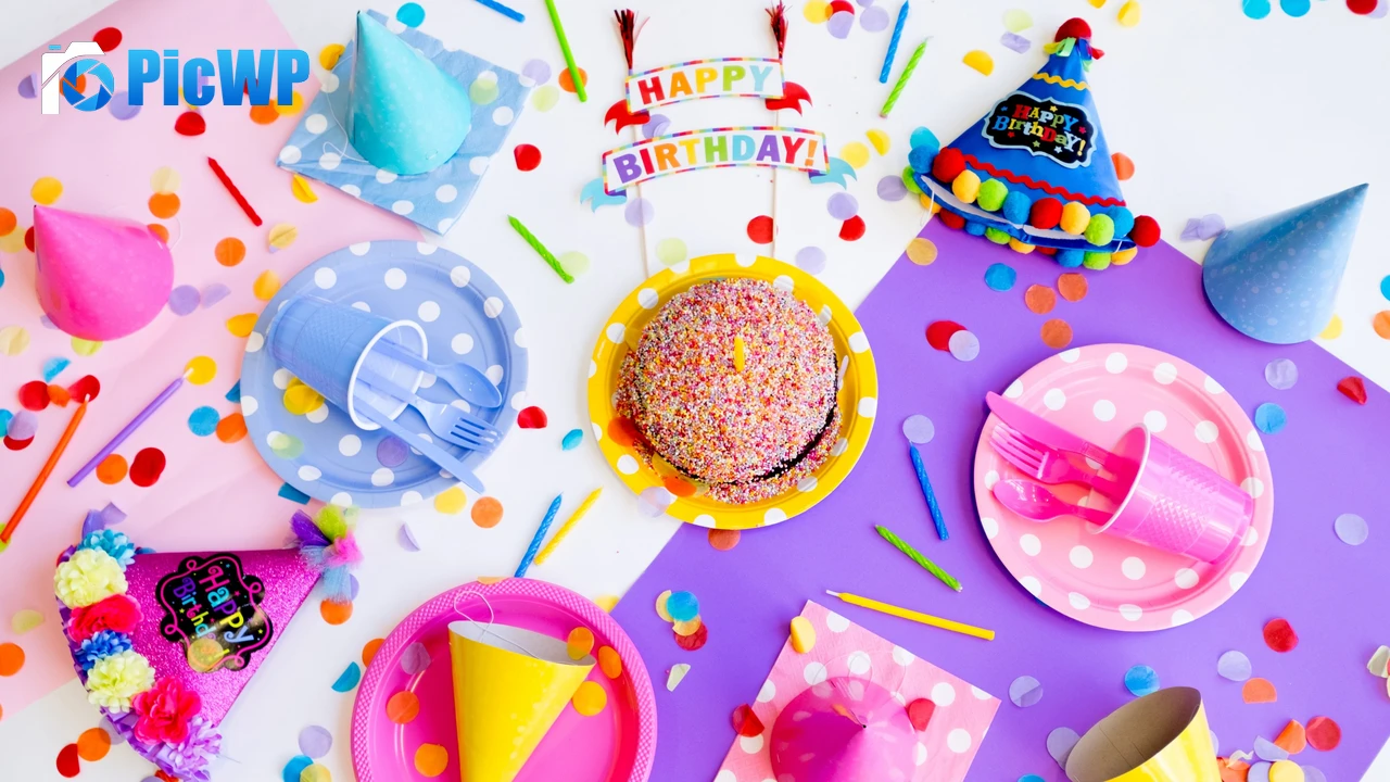 Happy Birthday Birthday party 4K PC Wallpaper