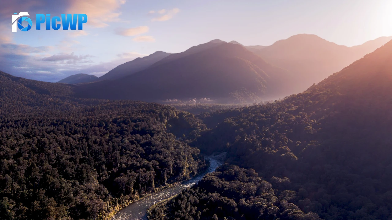 Fiordland National Park Mountains 4K PC Wallpaper