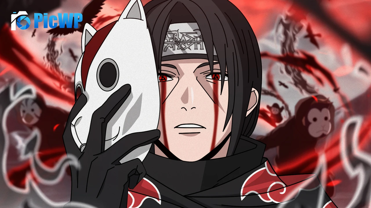Itachi Uchiha Mask 4K PC Wallpaper