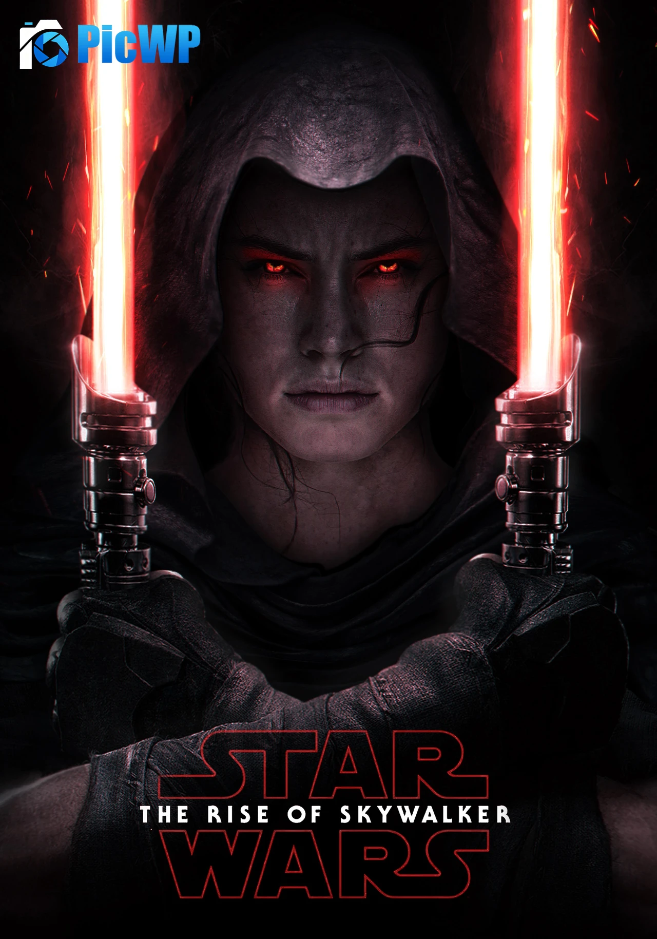 Star Wars: The Rise of Skywalker Rey 5K Mobile Wallpaper