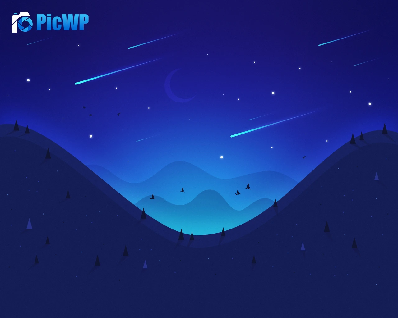 Landscape Night 4K PC Wallpaper