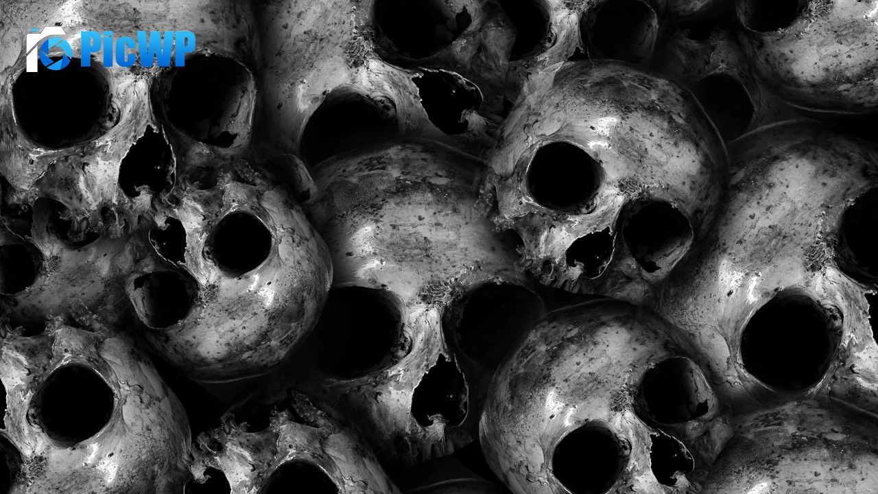 Skulls Scary 4K PC Wallpaper