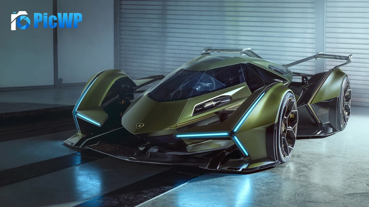 Lamborghini Lambo V12 Vision GT 4K PC Wallpaper