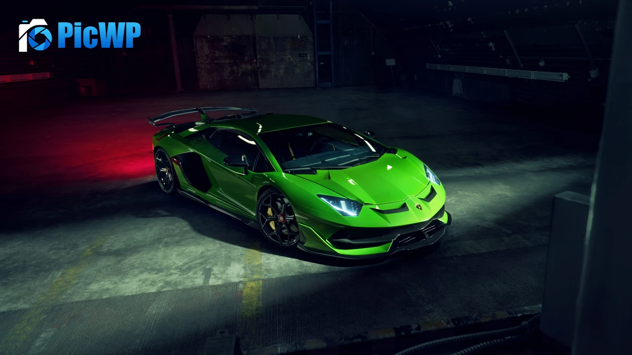 Lamborghini Aventador SVJ 4K PC Wallpaper