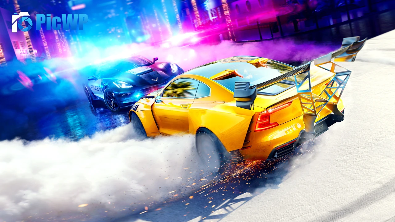 Chevrolet Corvette Grand Sport Need for Speed Heat 4K PC Wallpaper