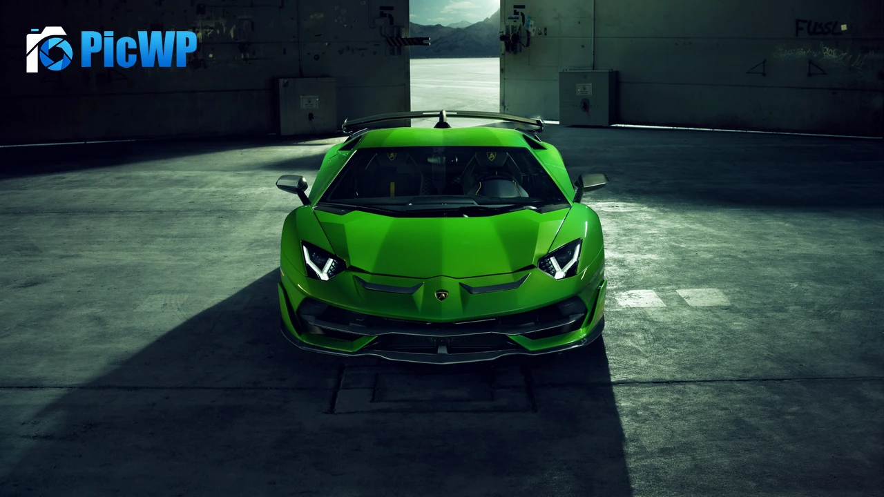 Lamborghini Aventador SVJ Novitec 4K PC Wallpaper